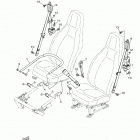 YXZ1000R EPS (YXZ10YMXLR) Сиденье 2