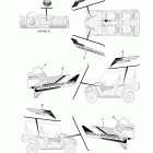 WOLVERINE X4 (YXF85WPALW) Наклейки