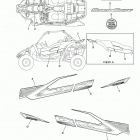 YXZ1000R EPS SS  (YXZ10YEXLW) Наклейки