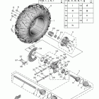 WOLVERINE X2 R-SPEC  (YXE85WPHLH) Заднее колесо 2