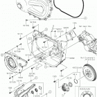 MULE PRO-FXT Крышка вариатора
