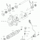 TERYX KRX 1000 Шестерни   /  вилки переключения
