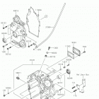 MULE 4000 Картер двигателя