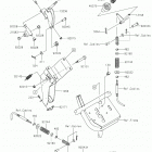 MULE SX 4x4 FI Рачаг переключения