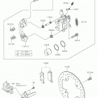TERYX KRX 1000 Задний тормоз