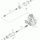 MULE SX Задняя ось