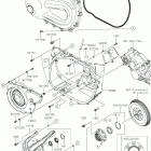 MULE PRO-FXT EPS LE Крышка вариатора