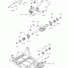 TERYX KRX 1000 Крепление двигателя