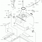 MULE PRO-DXT EPS DIESEL Топливный бак