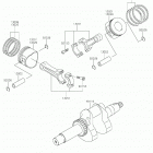 MULE 4010 TRANS4x4 CAMO Crankshaft  /  piston(s)