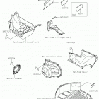 TERYX KRX 1000 Лейбл предостережения