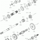 MULE 4010 TRANS4x4 Трансмиссия