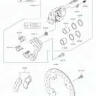 TERYX KRX 1000 Передний тормоз