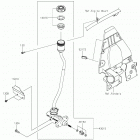 TERYX KRX 1000 Главный тормозной цилиндр