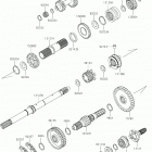 MULE 4010 4x4 Трансмиссия