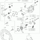 MULE PRO-FXT EPS CAMO Задний тормоз