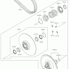 TERYX KRX 1000 Driven converter  /  drive belt