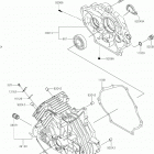 MULE SX 4x4 FI Картер двигателя
