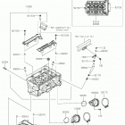 TERYX KRX 1000 Головка цилиндров