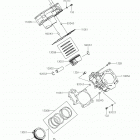 TERYX4 Цилиндр(ы) /  поршень