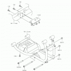 MULE 4000 TRANS Крепление двигателя