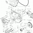 MULE PRO-FXT EPS CAMO Крышка вариатора