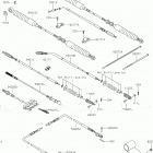 MULE 4010 4x4 Тросы управления