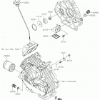 MULE SX Масляный насос  /  масляный фильтр