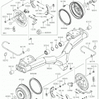 MULE 4010 TRANS4x4 CAMO Rear hubs  /  brakes