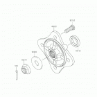 TERYX4 LE Rear hubs  /  brakes