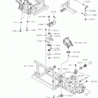 MULE PRO-FX Крепление двигателя