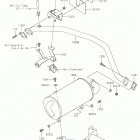 MULE SX 4x4 FI Глушитель