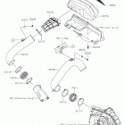 TERYX KRX 1000 Air cleaner-belt converter