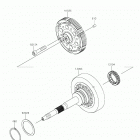 TERYX KRX 1000 Сцепление