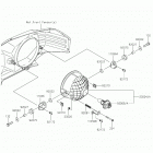 MULE PRO-DXT EPS DIESEL Фара