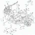 TERYX4 Крепление двигателя