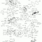 TERYX4 Детали рамы (зад.)