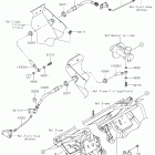 MULE SX Передние тормозные трубопроводы