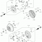 MULE SX Front hubs  /  brakes