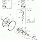 MULE PRO-DXT EPS DIESEL Crankshaft  /  piston(s)