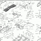 MULE PRO-FXT EPS Детали рамы (зад.)