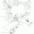 MULE PRO-FXT EPS CAMO Brake pedal  /  throttle lever