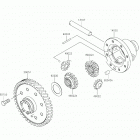 MULE SX 4x4 FI Дефференциал