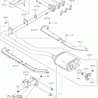 MULE PRO-DXT EPS DIESEL Глушитель