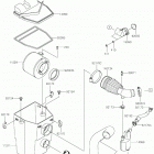 MULE SX 4x4 FI Воздушный фильтр