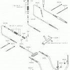 MULE SX 4x4 FI Тросы управления