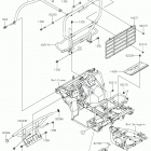 MULE SX 4x4 XC FI Guards  /  cab frame