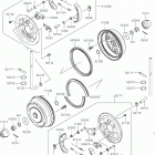 MULE 4010 TRANS4x4 CAMO Front hubs  /  brakes
