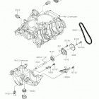 TERYX KRX 1000 Масляный насос  /  масляный фильтр