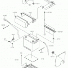 TERYX KRX 1000 Аккумулятор